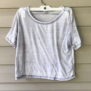 Grunge Charlotte Russe Gray Tee- M
